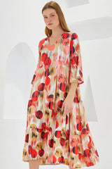 <tc>Robe en viscose à motif 1959.</tc>