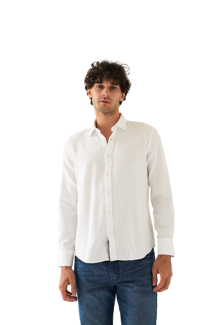 Chemise homme classique et élégante à manches longues – SHI24STCR17422TM1