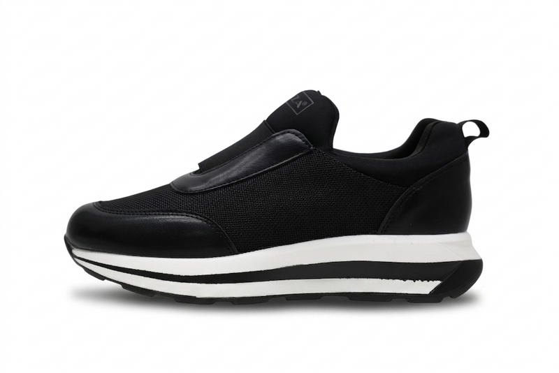 Baskets Slip-On Femme Respirantes à Semelle Épaisse Confort