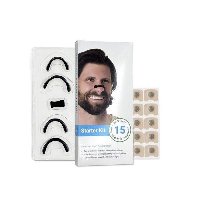Kits de dilatateurs de respiration nasale magnétiques, 15 paires, , pince-nez, anti ronflement