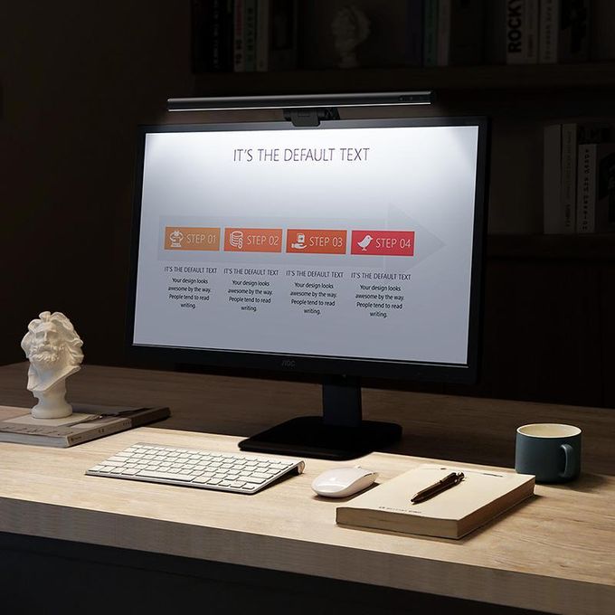 Baseus i-Wok Lampe LED pour Écran PC USB Anti-Reflet