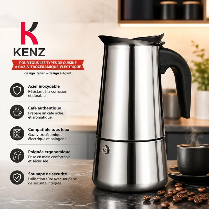 Kenz 4 tasses Cafetières