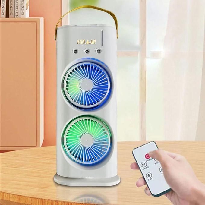 Brise Rafraîchissante et Mobile : Le Ventilateur de Bureau à Brumisation