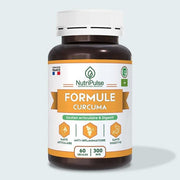 NutriPulse Formule Curcuma 300mg – Soutien Articulaire, Santé Digestive & Anti-Inflammatoire Naturel – 60 Gélules