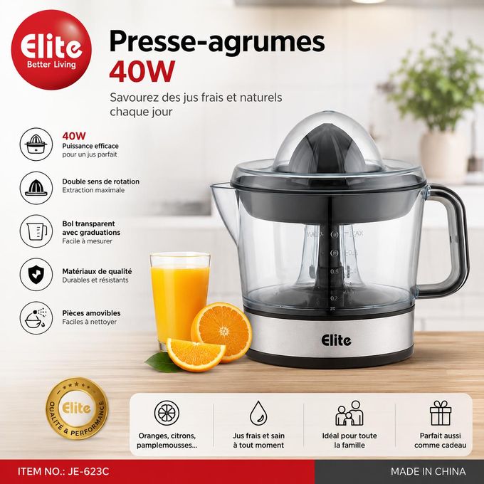 Elite Presse-agrumes Électrique