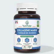 NutriPulse Collagène Marin 300 mg Tonique de Jeunesse – Peau, Cheveux & Confort Articulaire – 90 Gélules