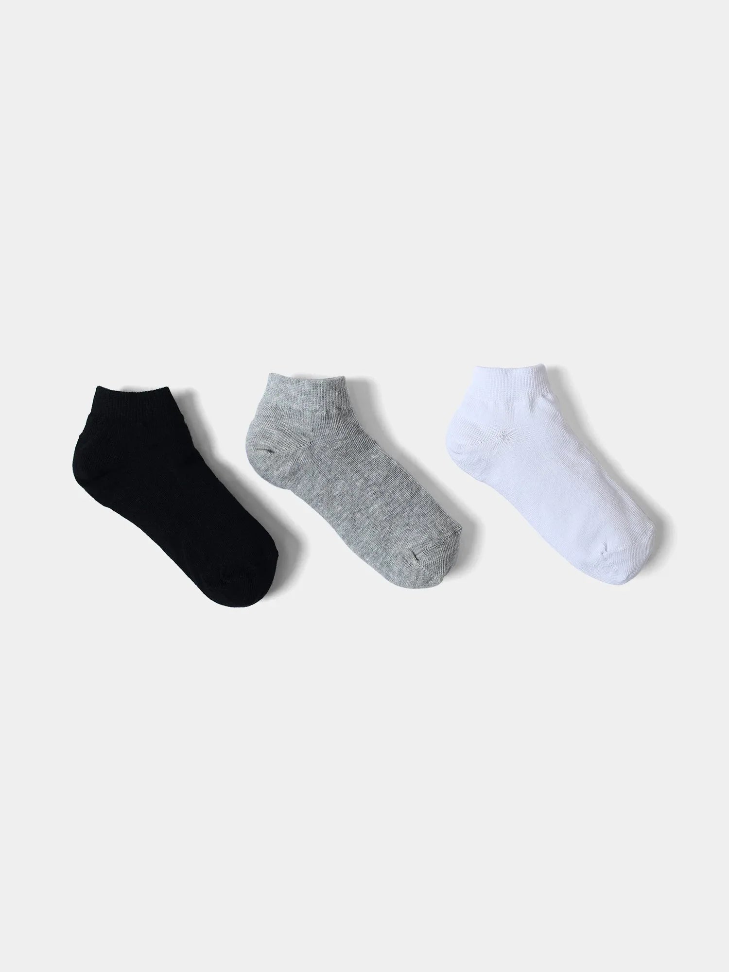 Pack de chaussettes pour garçons, basses (lot de 3 couleurs) - SOK24GAPC76905MB1 - Justyol