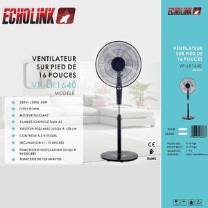 Ventilateur colonne, design moderne, commandes pratiques et ventilation homogène. Digitronics