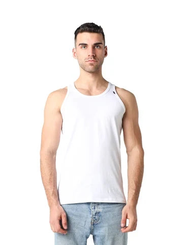 Débardeur Homme Basique à Col Rond – Tank Top - TNK23GCOT--530TM1