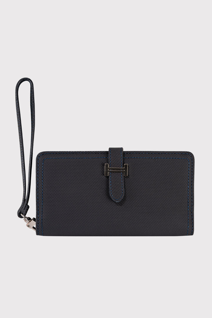 Portefeuille Femme avec Compartiment Téléphone et Dragonne