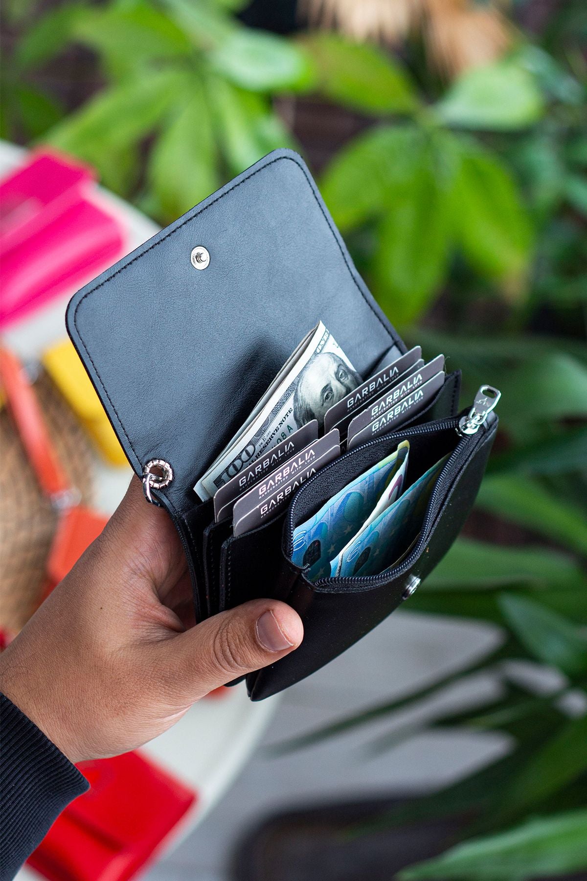 Best Bilek Askılı Fermuarlı Özel Tasarım Kadın Cüzdan Kartlık - Justyol