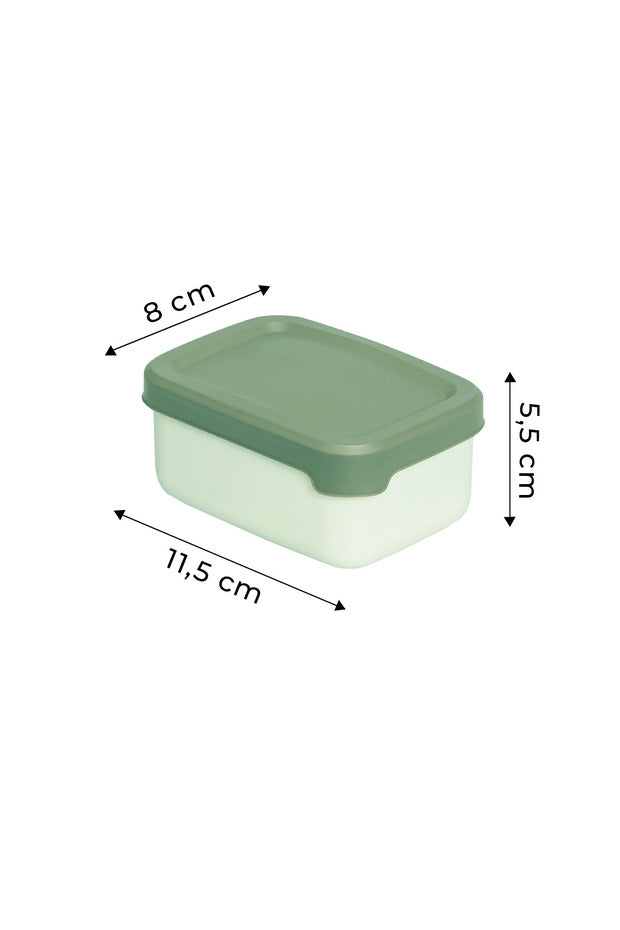 Lot de 4 Boîtes de Conservation Rectangulaires Hermétiques
