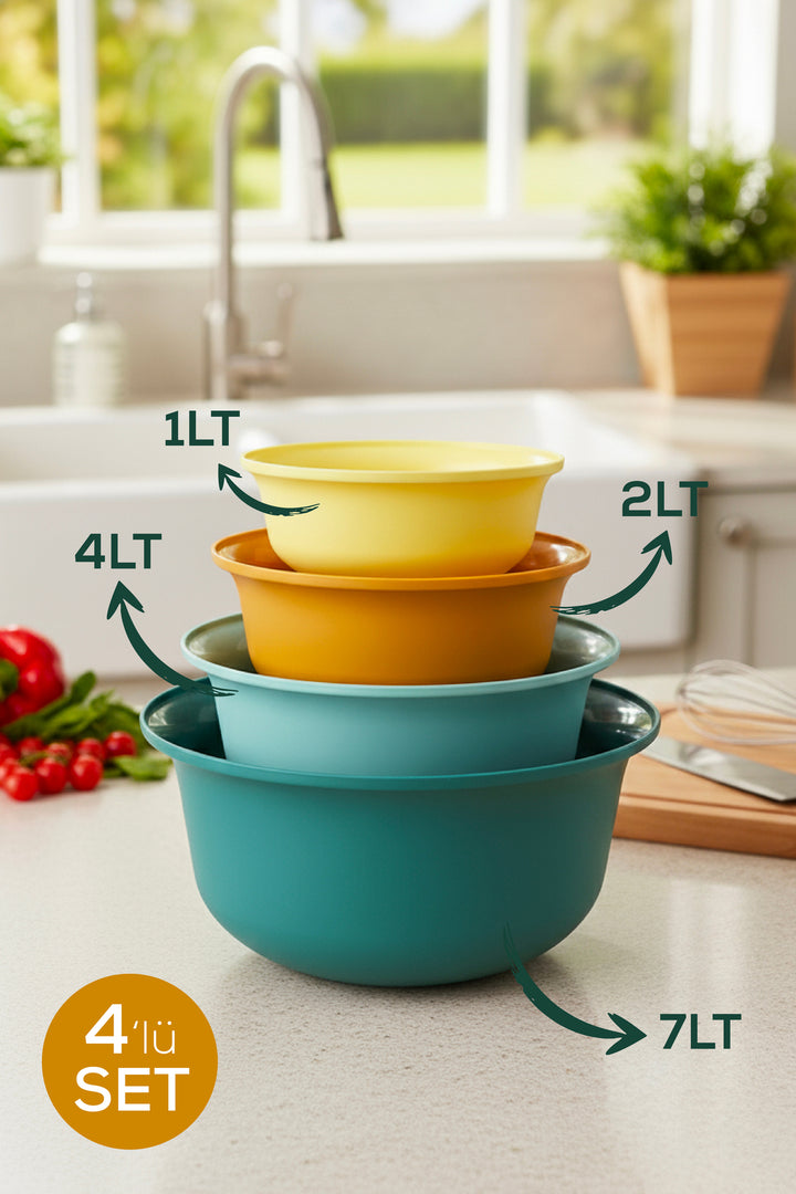Set de 4 Bols Multifonctions Gigognes pour Cuisine