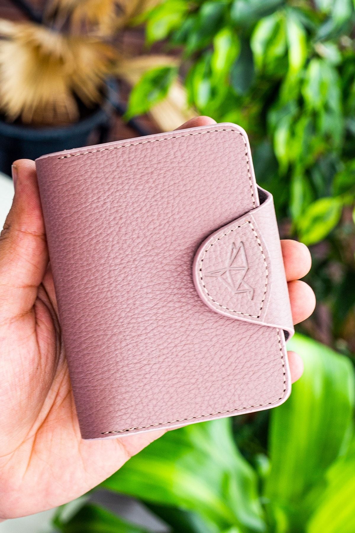 Luzern Hakiki Deri Ek Kartlıklı Mürdüm Unisex Cüzdan - Justyol