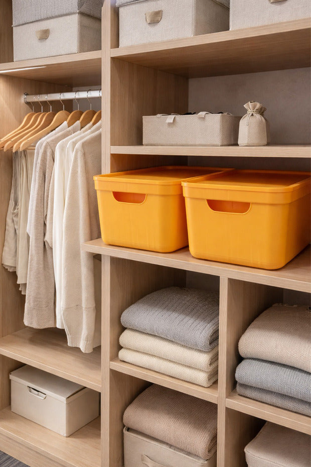 Kitchen Life Gustavo Lot de 2 Boîtes de Rangement 17 L