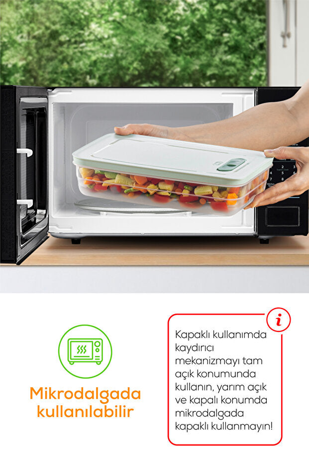 Lot de 6 Boîtes de Conservation pour Fruits et Légumes avec Aération