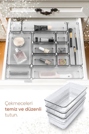 13'lü Dolap Içi Çekmece Düzenleyici - Mutfak Çekmece Içi Kaşıklık Organizer JHome