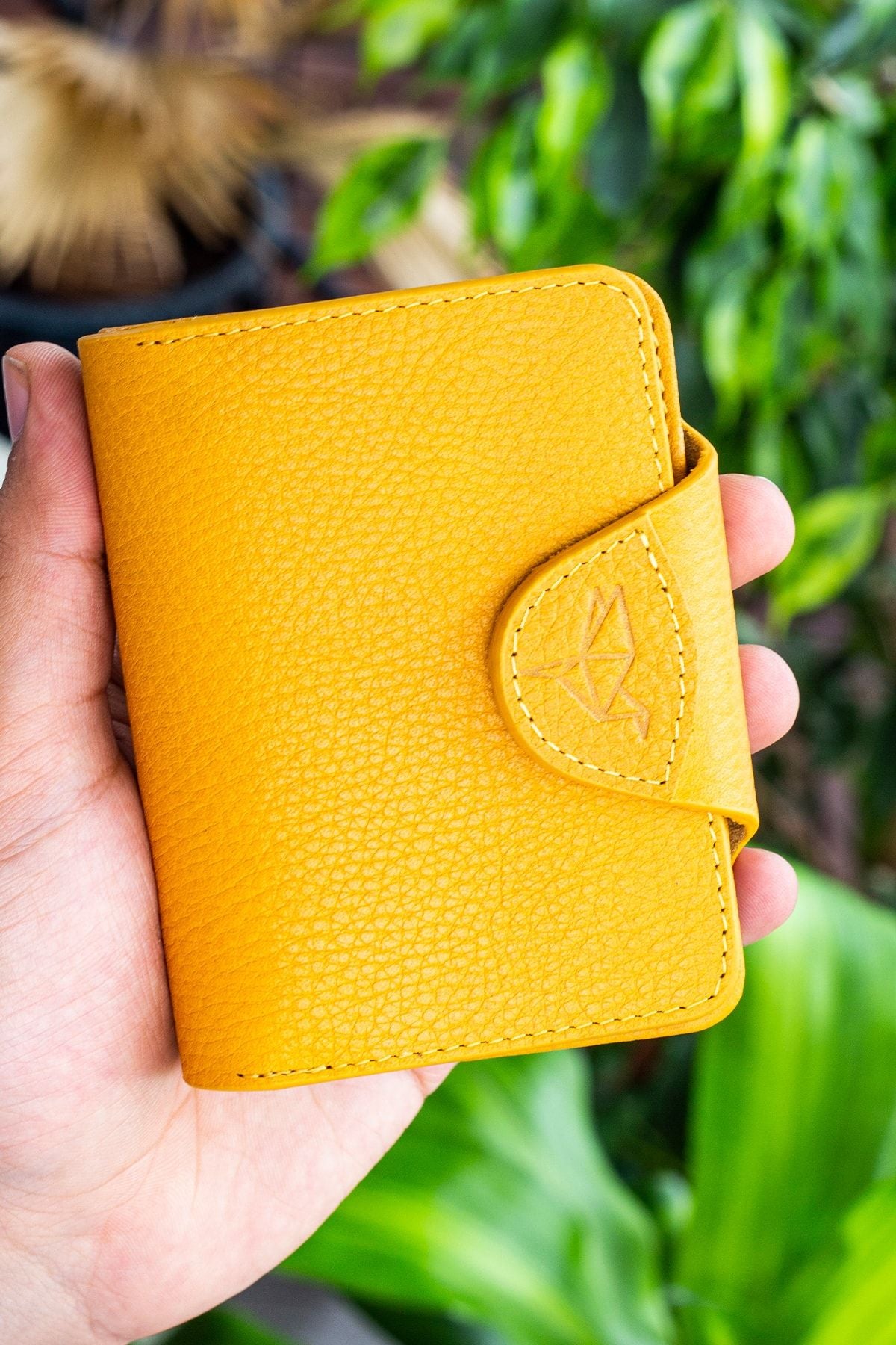 Luzern Hakiki Deri Ek Kartlıklı Mürdüm Unisex Cüzdan - Justyol