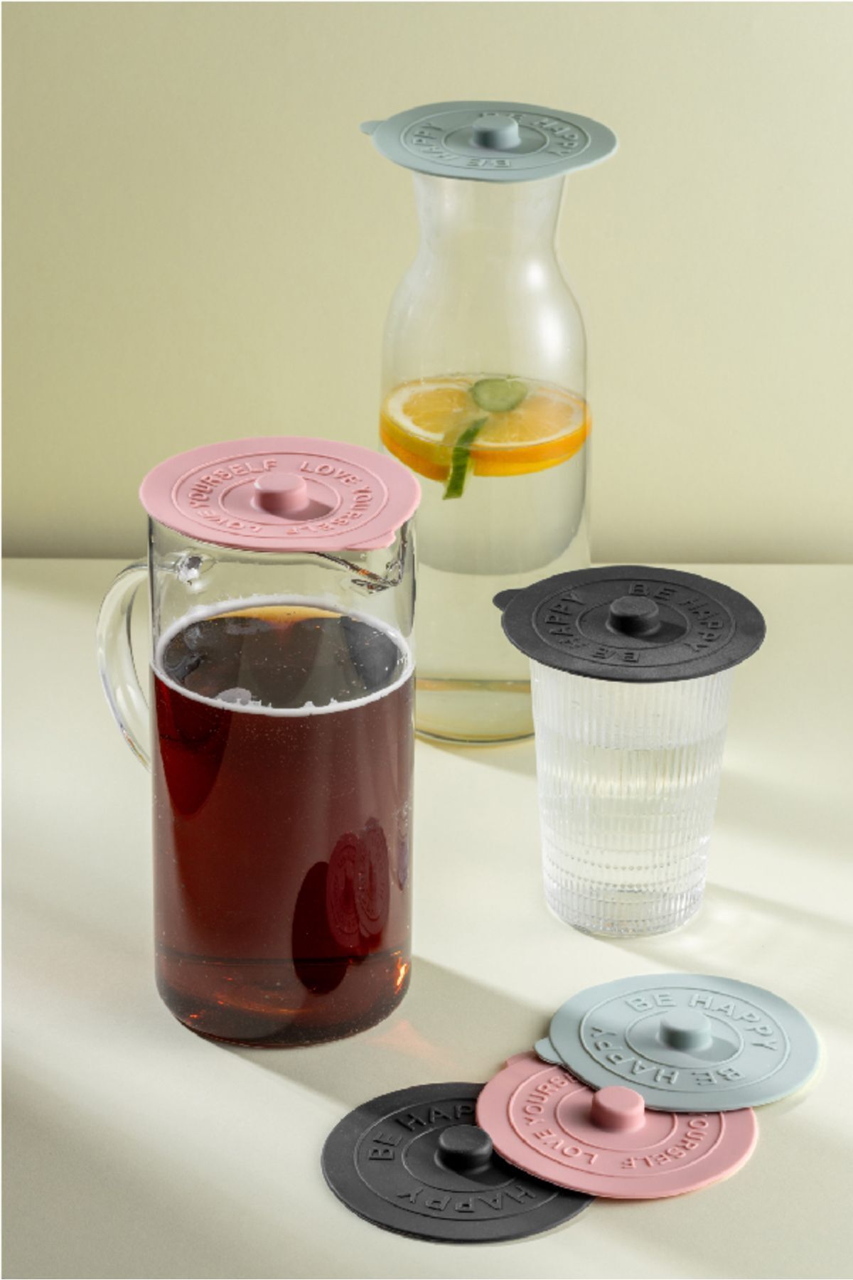 <tc>Lot de 6 couvercles de protection en silicone pour tasses – résistants à la chaleur</tc>