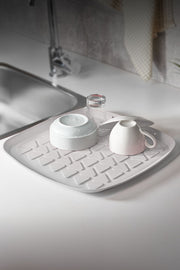 Bulaşık Kurutma Örtüsü Tezgah Üstü Bulaşıklık - Justyol