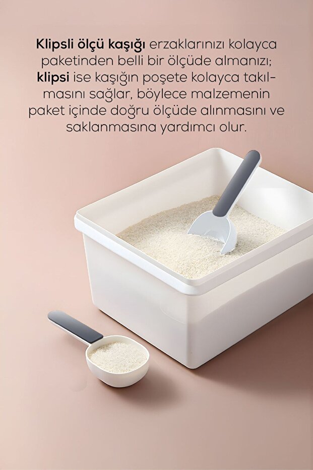 Cuillère Doseuse avec Clip 180 ml pour Cuisine