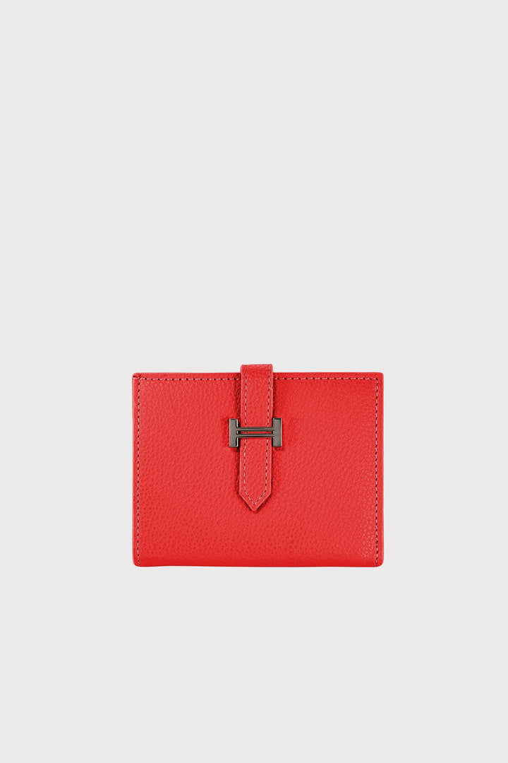 Porte-cartes femme zippé avec porte-monnaie et fermeture à sangle – Helsinki