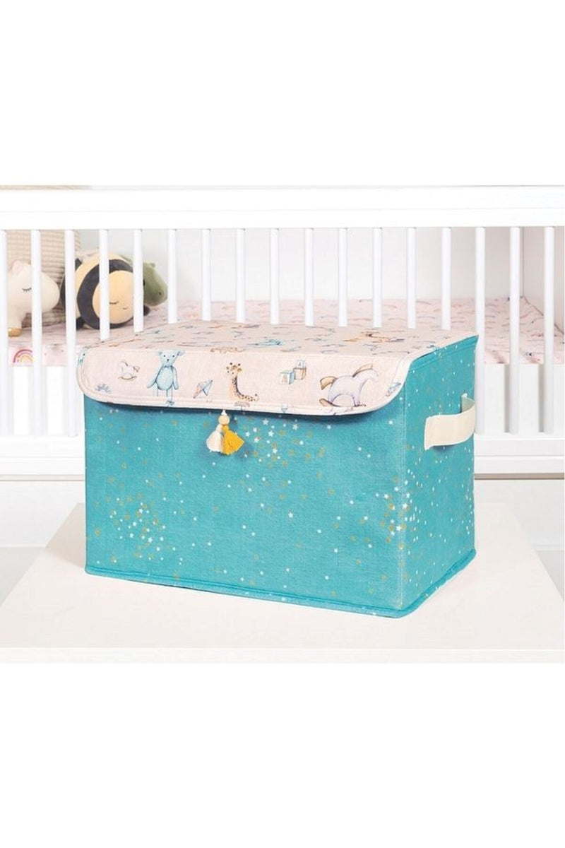 Boîte de Rangement pour Bébé | Maxi 35x24x23 cm - Organisateur Pratique et Mignon