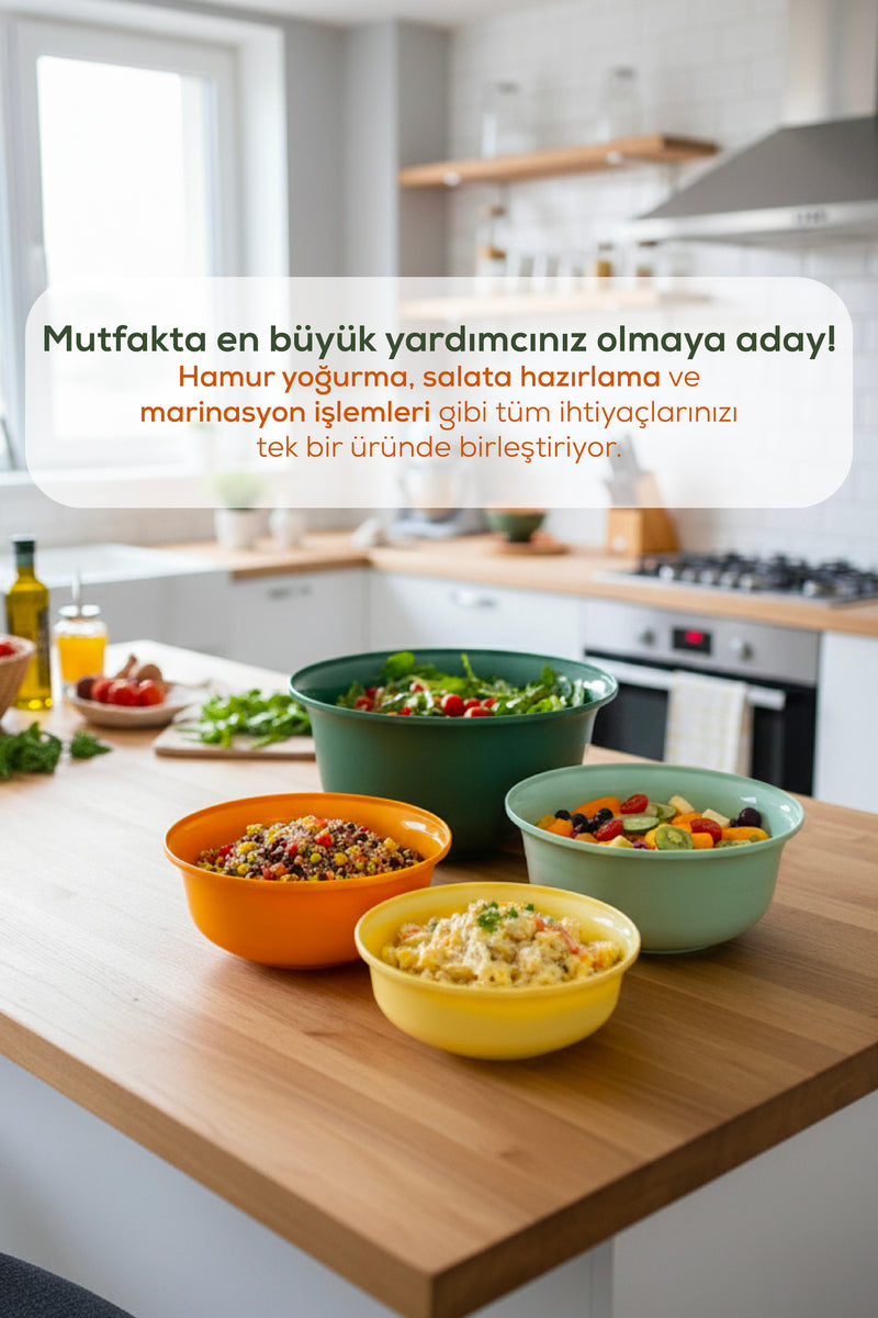 Set de 4 Bols Multifonctions Gigognes pour Cuisine