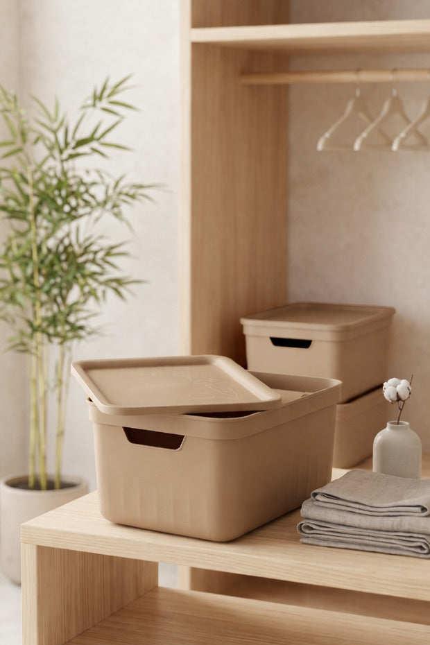 Kitchen Life Gustavo Lot de 2 Boîtes de Rangement 17 L