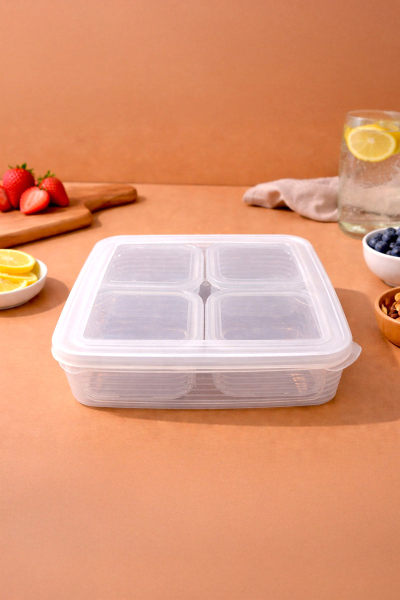 Lot de 2 Boîtes Petit-Déjeuner 4+1 Compartiments