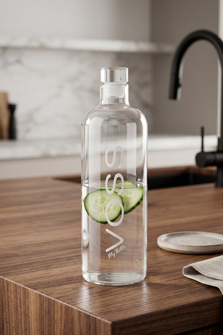 Gourde en Verre Hermétique Voss My Bottle – 1 Litre