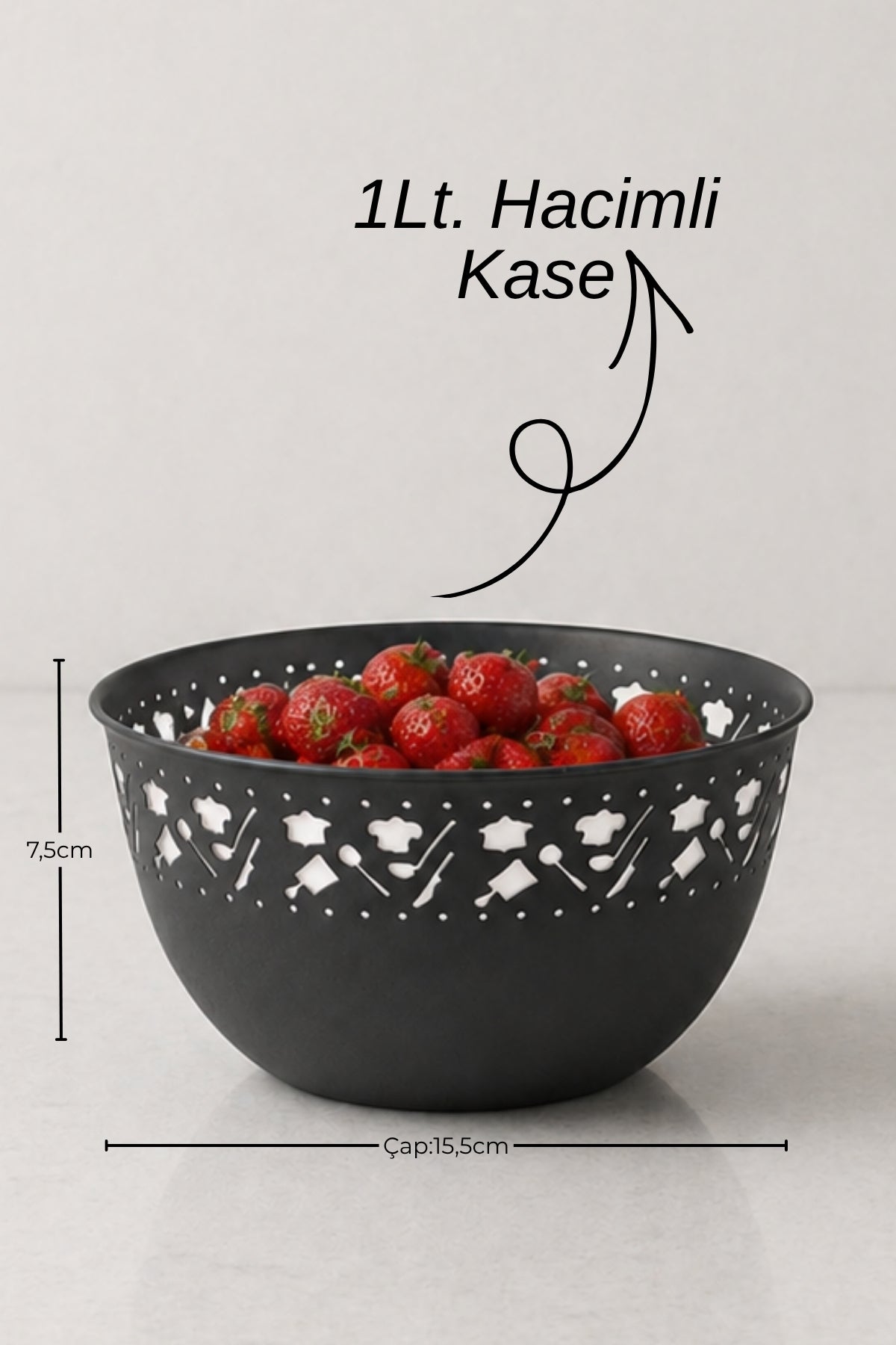 Set de 3 Pièces Passoire et Bols Multifonctions pour Cuisine