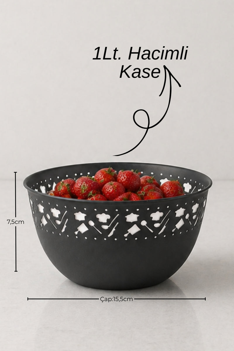 Set de 3 Pièces Passoire et Bols Multifonctions pour Cuisine
