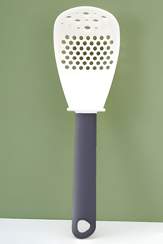 Presse-Purée et Presse-Ail Multifonction avec Cuillère Passoire