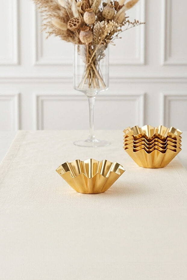 Lot de 4 Coupelles Décoratives pour Sucreries et Présentation Café