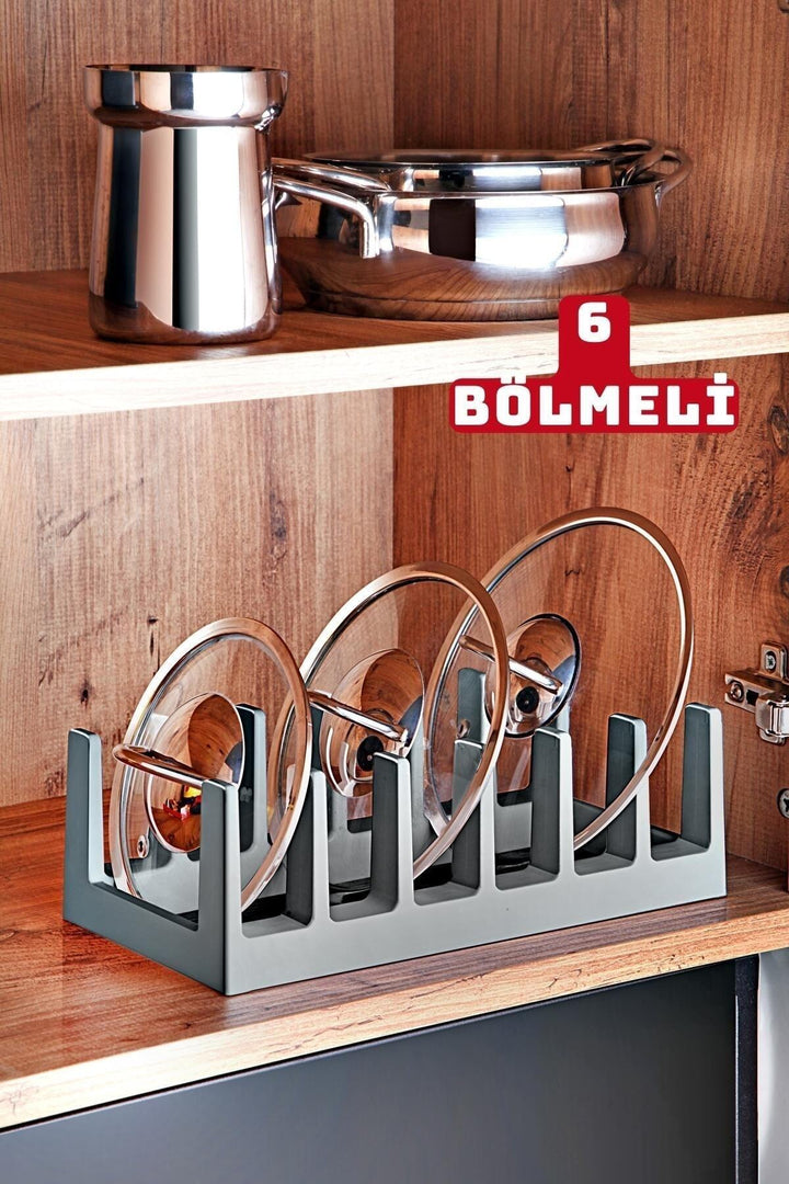 Organisateur Multifonction pour Assiettes, Poêles et Couvercles de Cuisine