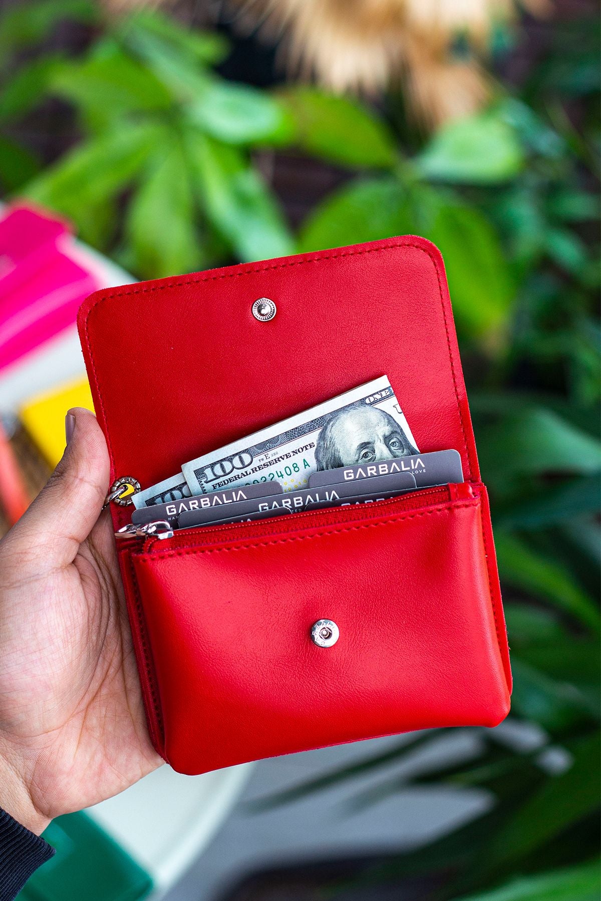 Best Bilek Askılı Fermuarlı Özel Tasarım Kadın Cüzdan Kartlık - Justyol