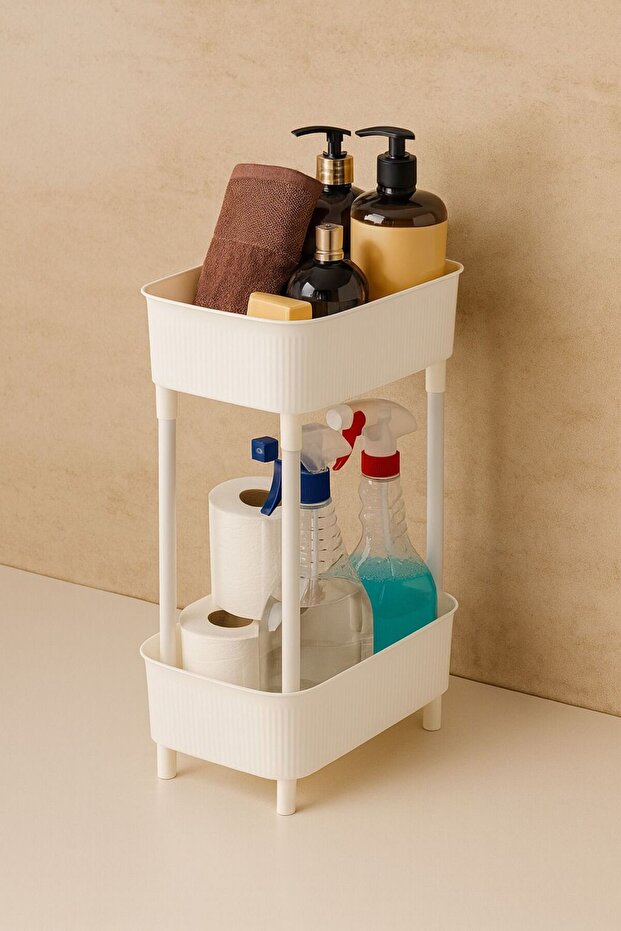 Organisateur de Rangement 2 Niveaux Multifonction