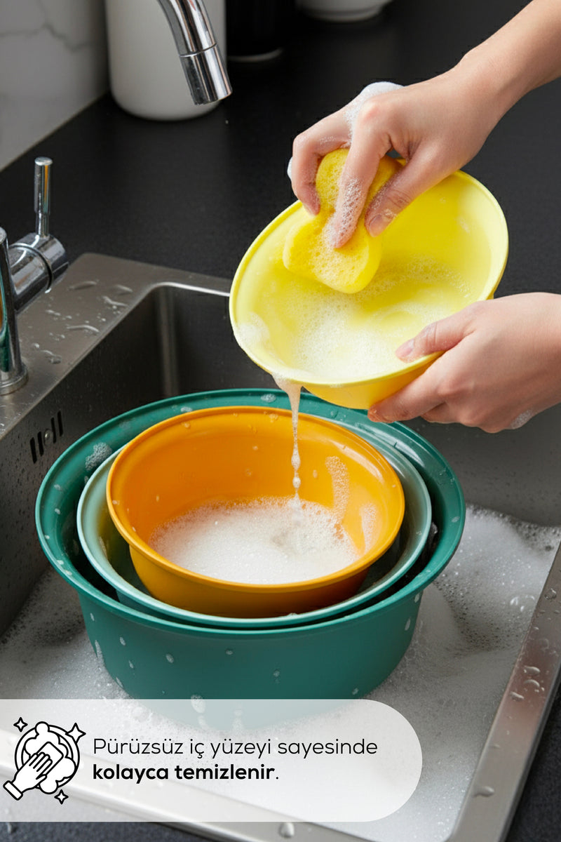 Set de 4 Bols Multifonctions Gigognes pour Cuisine