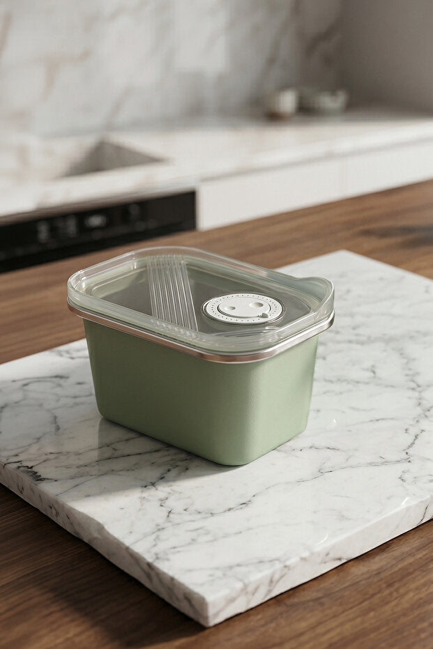 Boîte de Conservation Sous Vide en Inox 304 – 500 ml | Contenant Alimentaire avec Couvercle