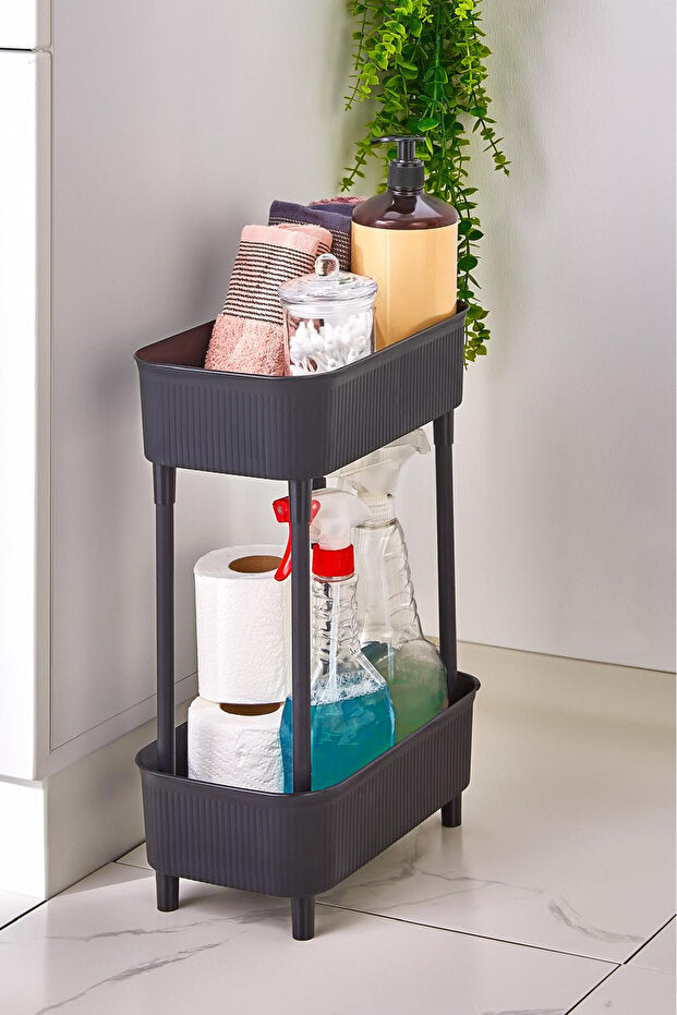 Organisateur de Rangement 2 Niveaux Multifonction