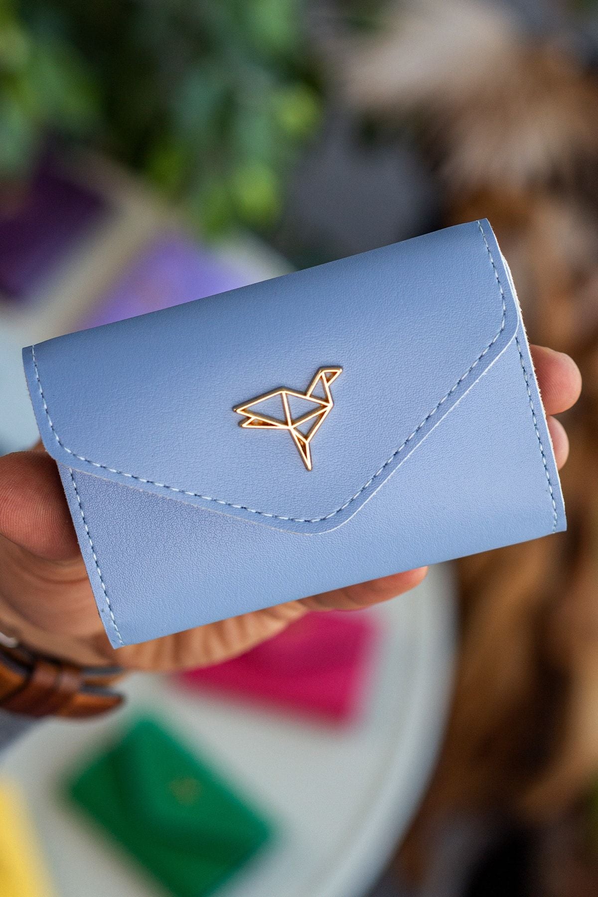 Lviv Vegan Deri Akordiyon Kadın Cüzdan Kartlık - Justyol