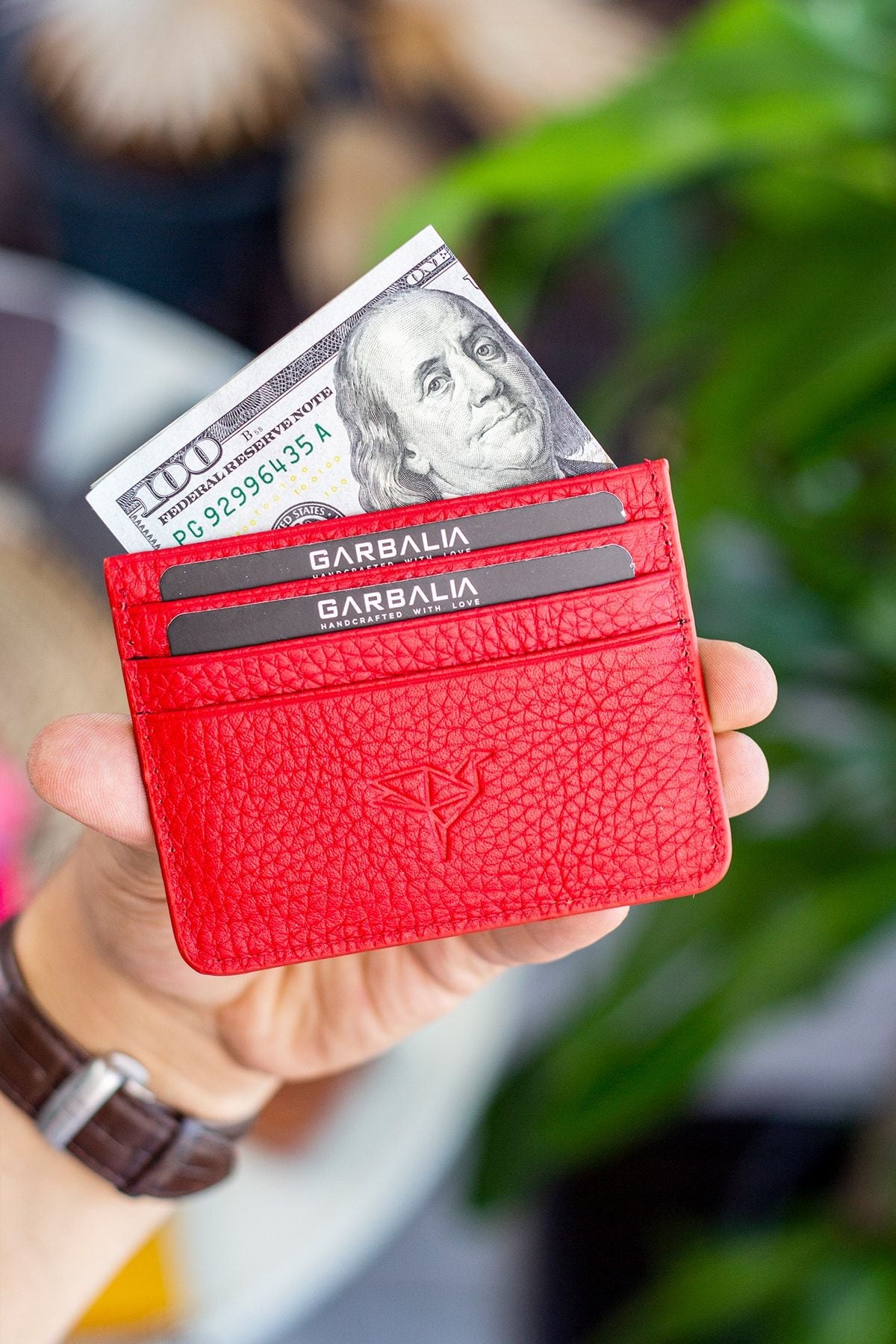 Cape Hakiki Deri Örgü Desenli Ince Unisex Siyah Kartlık - Justyol