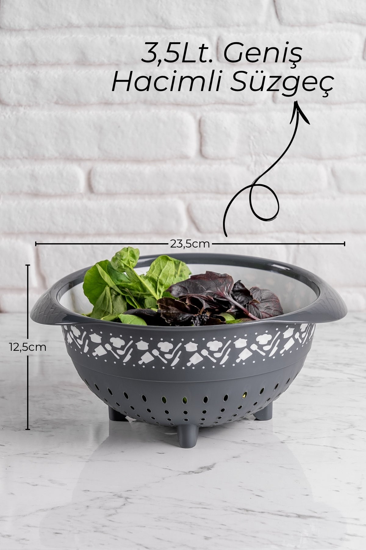 Set de 3 Pièces Passoire et Bols Multifonctions pour Cuisine