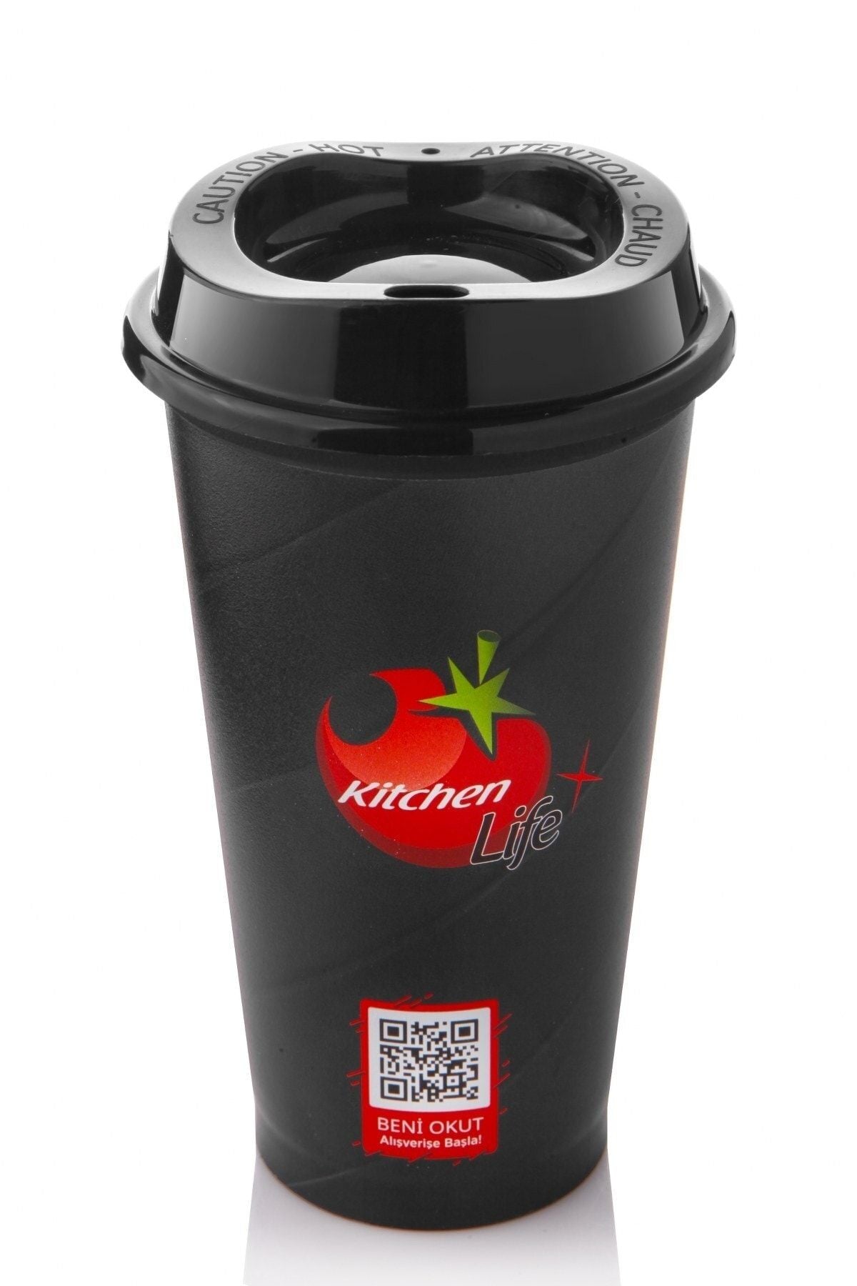 Motivasyon Akıtmaz Kapaklı Termos Mug Çay Kahve Bardağı 470 ml