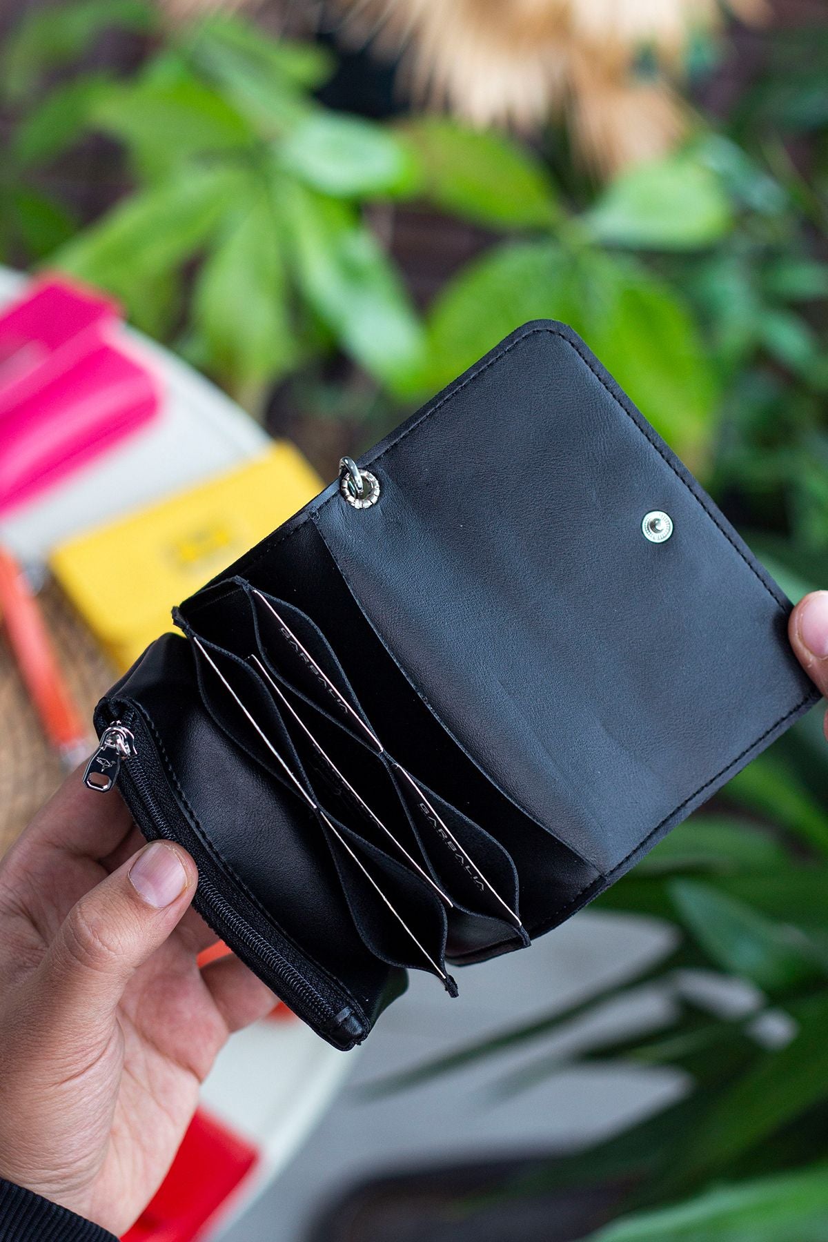 Best Bilek Askılı Fermuarlı Özel Tasarım Kadın Cüzdan Kartlık - Justyol