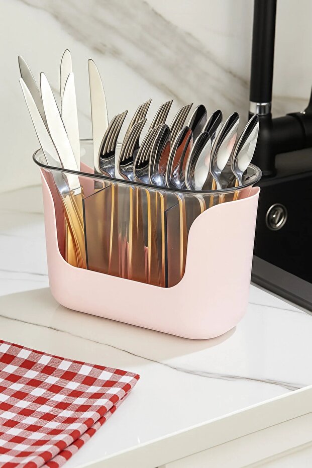 Organisateur de Cuisine 3 Compartiments avec Couvercle