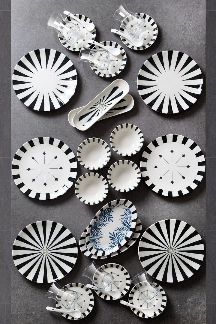Service Petit-Déjeuner Majesty New Bone 32 Pièces pour 6 Personnes