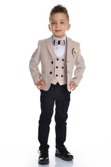 Mnk Sport Cut Men's Suit With Vest