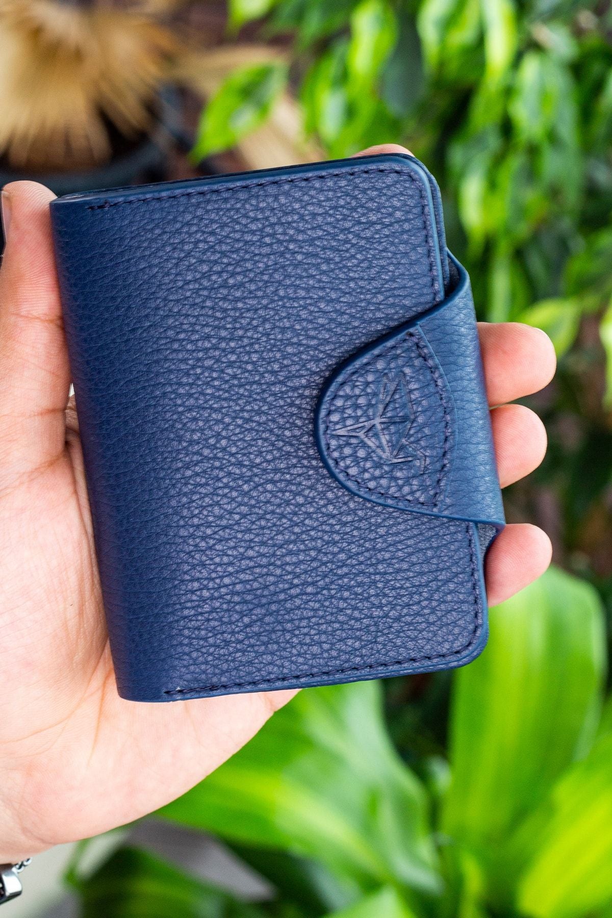 Luzern Hakiki Deri Ek Kartlıklı Mürdüm Unisex Cüzdan - Justyol